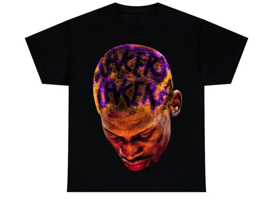 DENNIS RODMAN T-SHIRT | Rare Homage Vintage Style Graphic Bootleg Tee