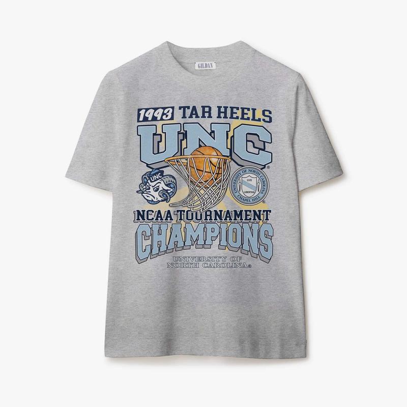 University Of North Carolina Tournament Champs NCAA T-Shirt Sweatshirt Hoodie Crewneck Classic