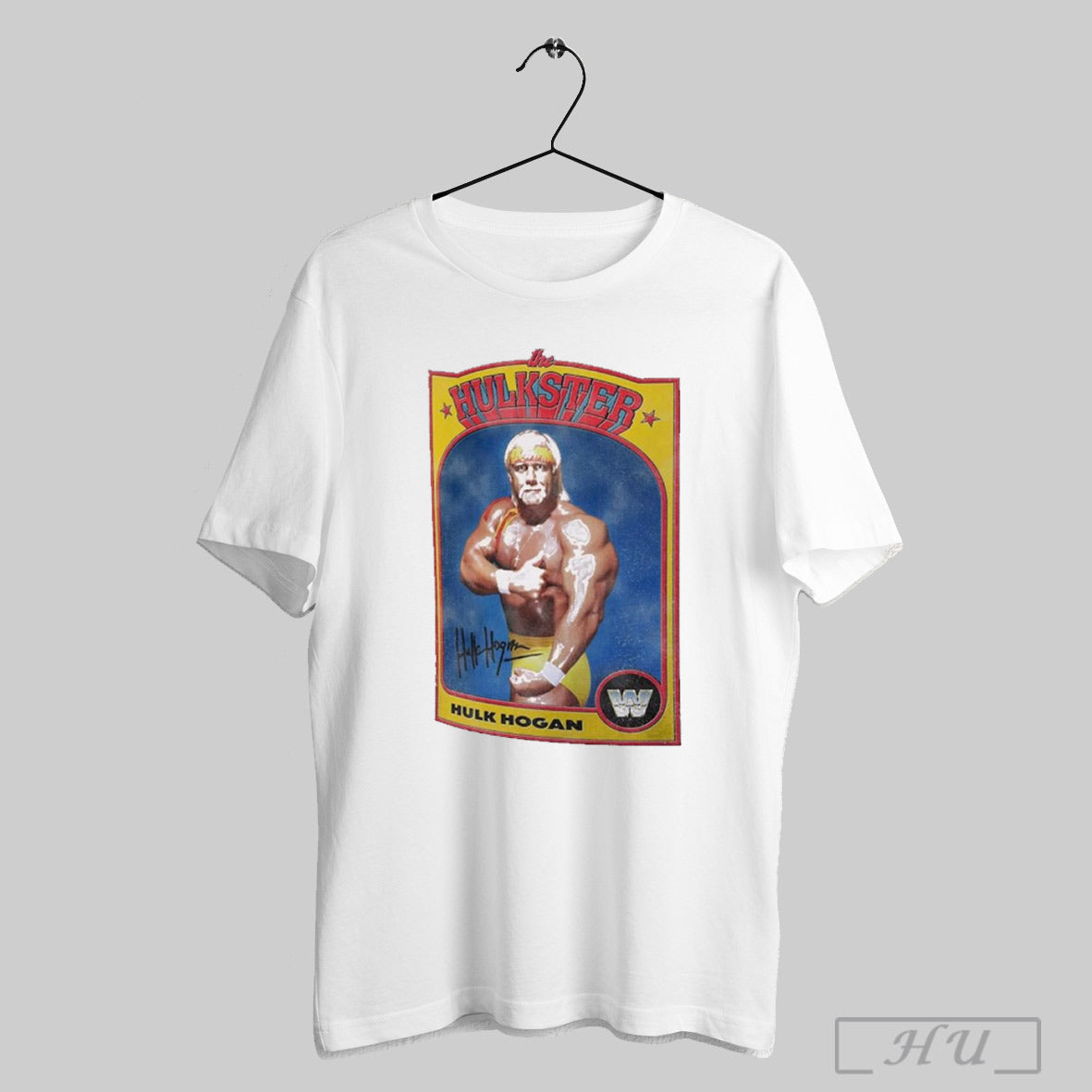 Ripple Junction Hulk Hogan The Hulkster Vintage Sports Card Signature Wwe 2025 T Shirts Sweatshirt