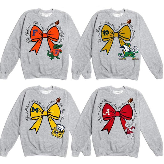 Vintage All Teams Football NCAA Sweatshirt, Ash Grey Sport Sweatshirt, Gifts For Football Fan, Ohio State Buckeyes, Georgia Bulldogs, Michigan Wolverines, Auburn Tigers, Notre Dame, Tennessee, Alabama, LSU Tigers, Nebraska Cornhuskers