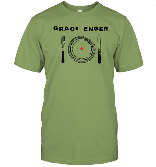 Limited Grace Enger Plate Funny Shirt