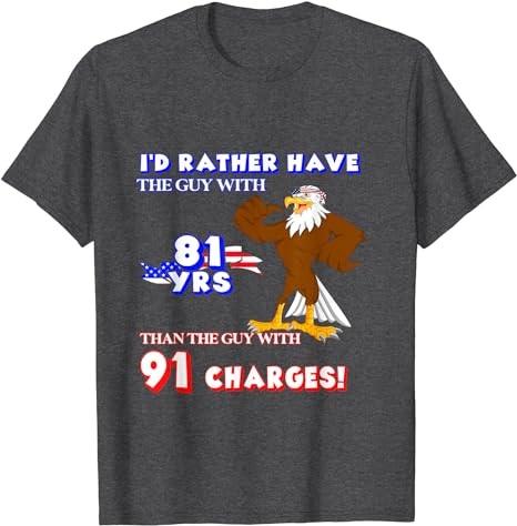 Funny American USA Political Election 2024 pro Joe Biden T-Shirt