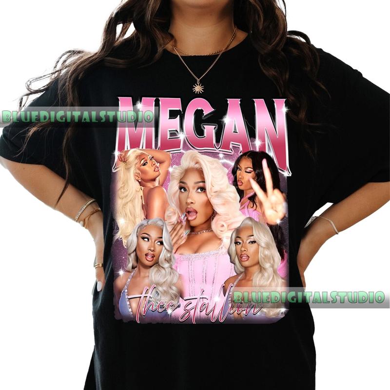 Limited Megan Thee Stallion Shirt Vintage Megan Thee Stallion 90S Shirt Rapper Megan Thee Stallion Bootleg Shirtretro Megan T-shirt Sweatshirt Hoodie