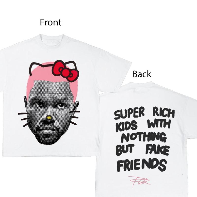 Frank Kitty (PINK) Cute Graphic Tee