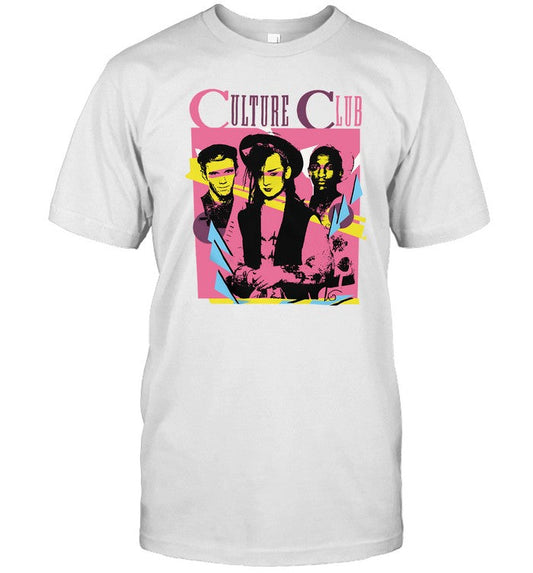 T-Shirt Culture Club Vintage White Band