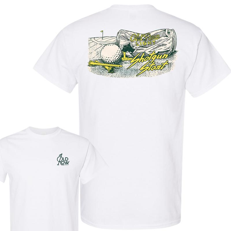Old Row Golf Shotgun T-Shirt, Unisex T-Shirt, For Men, For Women