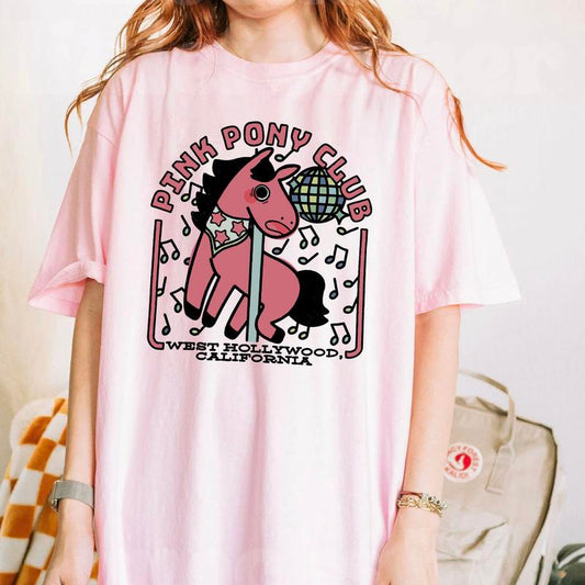Chappel Pink P0ny Girl T-Shirt Sweatshirt Hoodie, Chappell Music TShirt