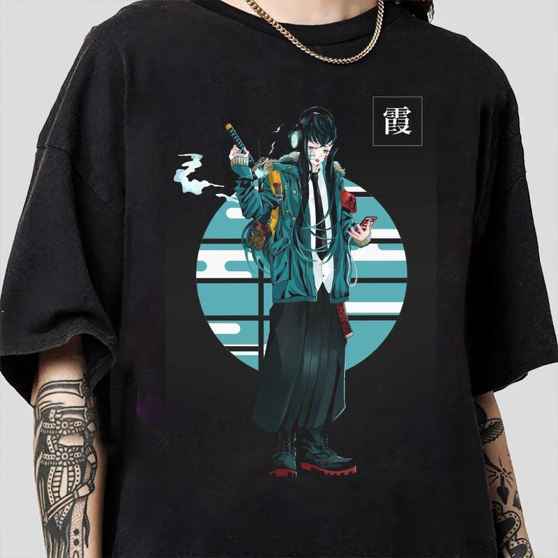 Anime Tokio Muichiro shirt, Anime T-shirt, Vintage Anime Shirt, Muichiro shirt , Anime Lover Tee Menswear Top