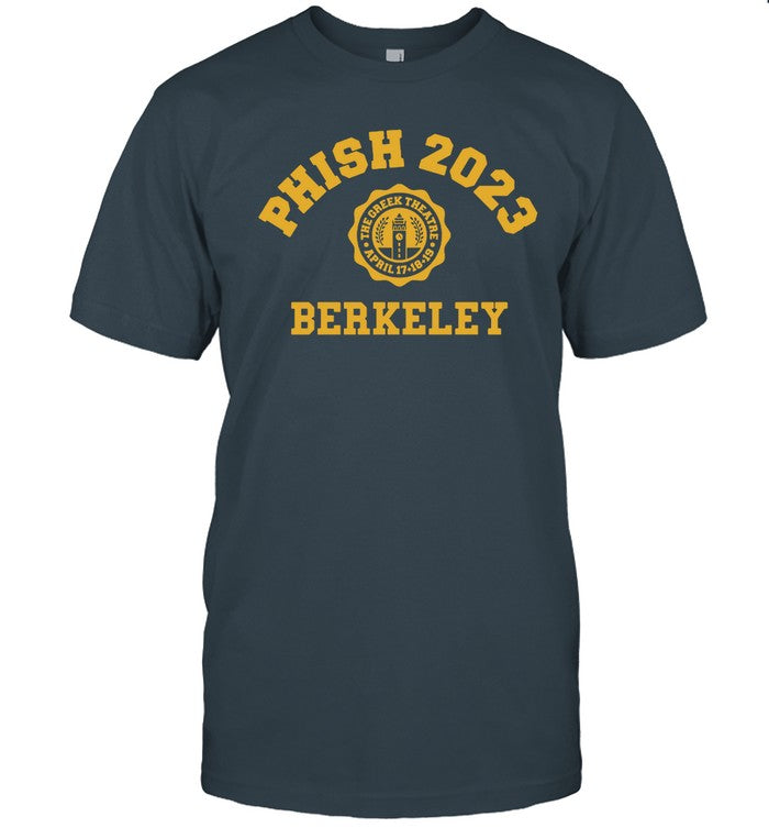 Phish Spring Tour 2023 Berkeley, CA Event T-Shirt