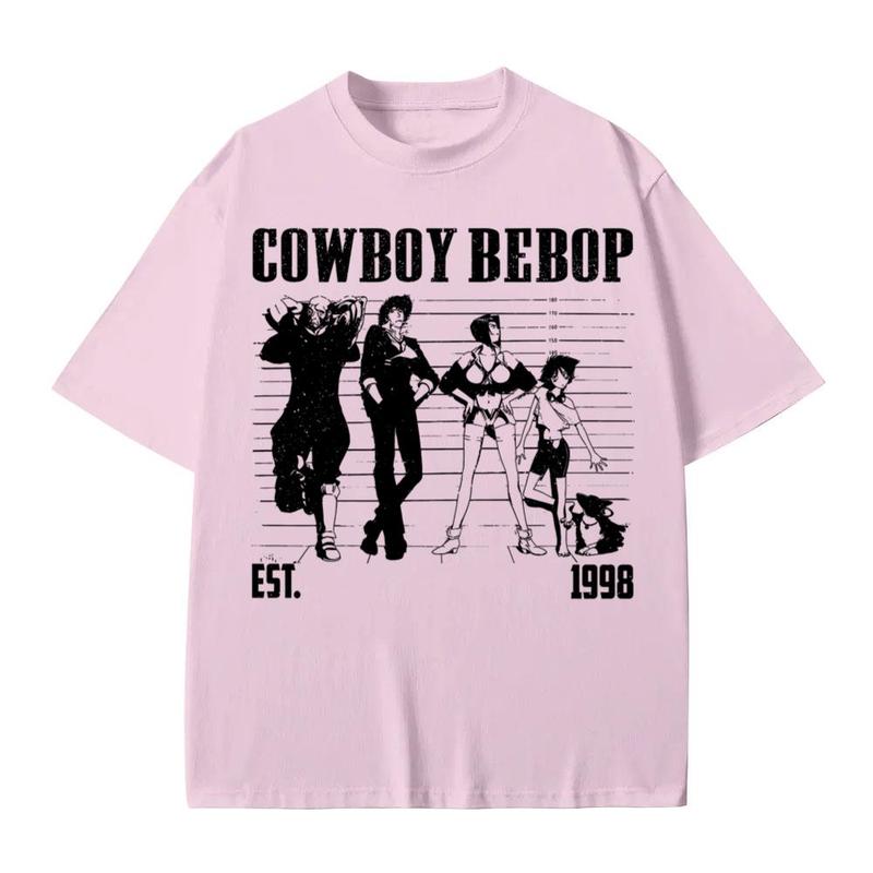 Cowboy Bebop Tshirt, Anime Tee, Anime cosplay shirt, Faye Valentine tshirt