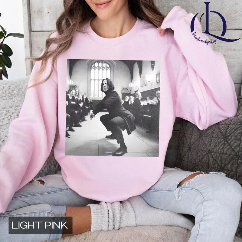 Harry Potter Shirt, Snape Twerking in Great Hall Shirt, Wizarding Fan Shirt, Potterhead Christmas Birthday Gift, Potter Book Funny 90s Vintage T-Shirt