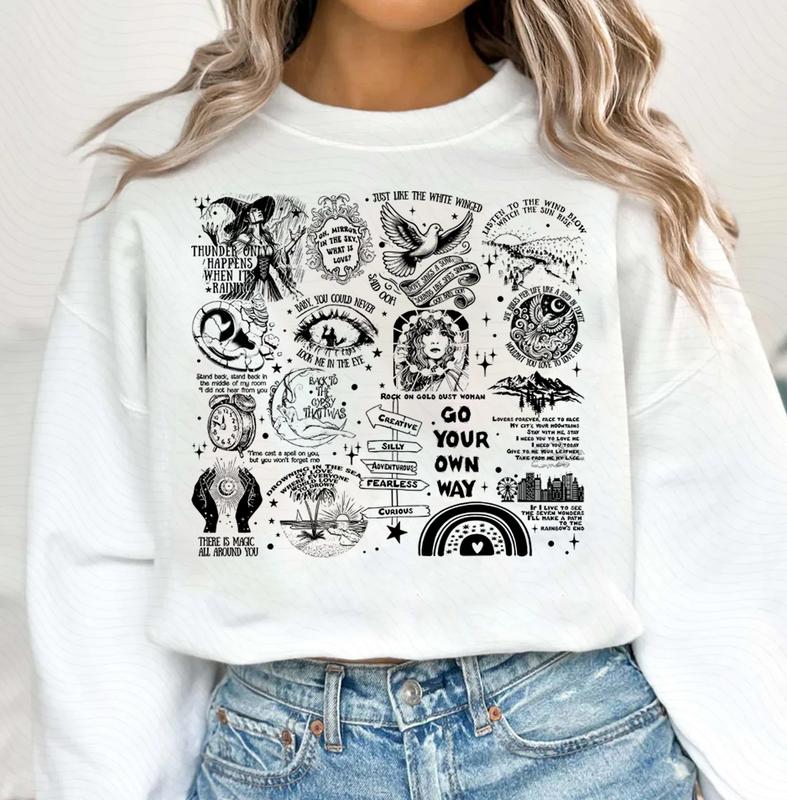 Tracklist Stevie Nicks  Newest Shirt Sweatshirt Hoodie, Silver Springs Shirt Unisex, Gifts For Her
