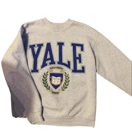 Vintage NCAA Yale Bulldogs Sweatshirt, University of Yale Shirt, NCAA Shirt, Unisex Graphic Tees, Gift For Fan, Sport Sweatshirt Hoodie Sweatshirt, Hoodie, Comfort Colors