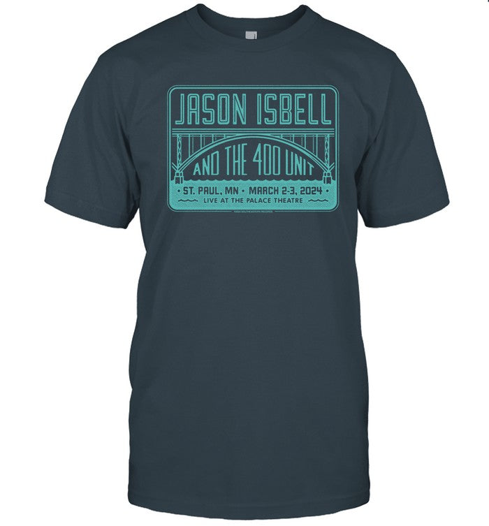 2024 Jason Isbell Tour St. Paul, MN T-Shirt