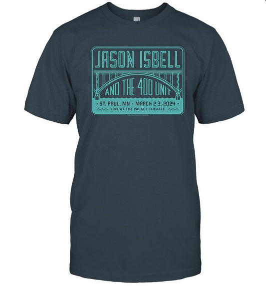 2024 Jason Isbell Tour St. Paul, MN T-Shirt