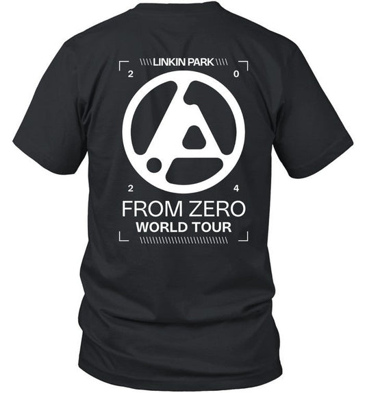 Linkin Park From Zero World Tour 2024 Black T Shirt