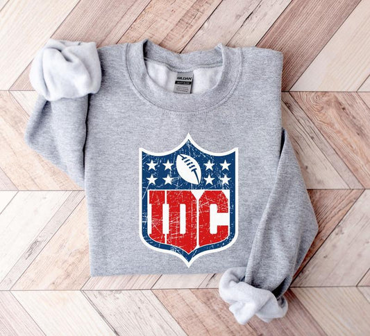 IDC Football Sweatshirt, Funny Game Day Shirt, IDC Football Sweatshirt, Football Gf Sweatshirt, Football Fan Gift Sweater, Sunday Football Sweatshirt