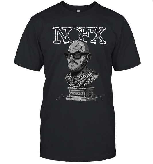 Limited NOFX Kent Jamison MAN-A-GER Final Tour Winnipeg Aug 14-15 2024 Tee