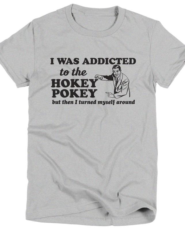 Funny Shirt Hokey Pokey T-Shirt - Geek Nerd Pun Dance Joke Gift for Birthday Anniversary UNISEX TEE with Humor and Style