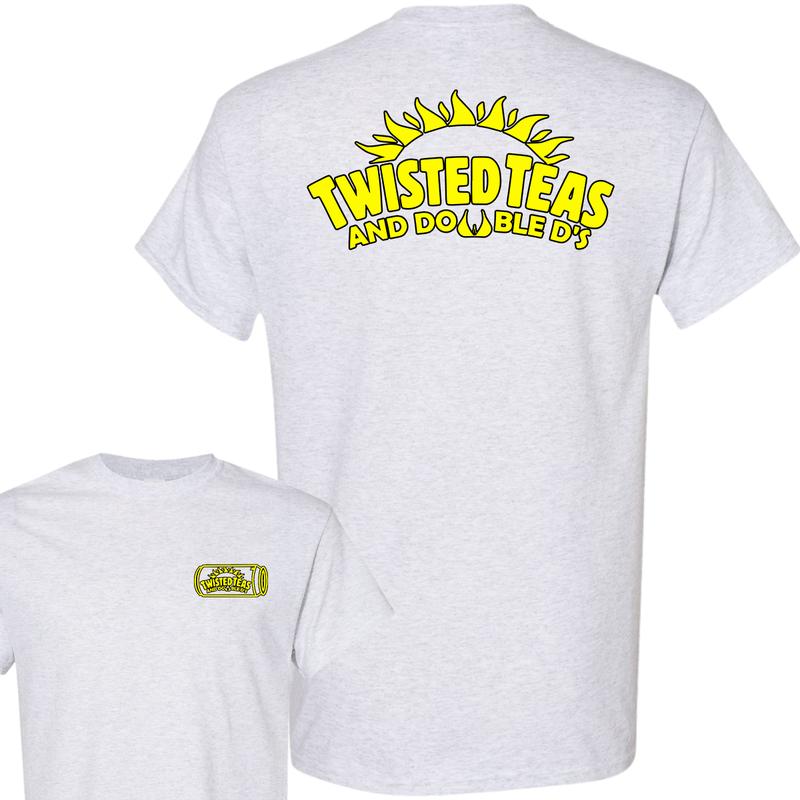 Twisted Teas and Double D's T-Shirt, Unisex T-Shirt, Ful Color T-Shirt, For Men, For Women planbtwistedtea