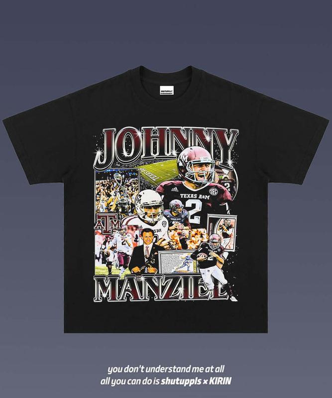 JOHNNY MANZIEL 1.0 Graphic Tee  American Football  Gift For Fan