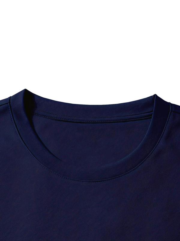 Men's Bull Head & Letter Print Round Neck Graphic Tee,Â Graphic Tees for Men, T Shirts for Men, Regular Fit Casual Short Sleeve Crew Neck T-shirt, Fashion Men'sÂ Men's T Shirts Summer Top for Daily Wear