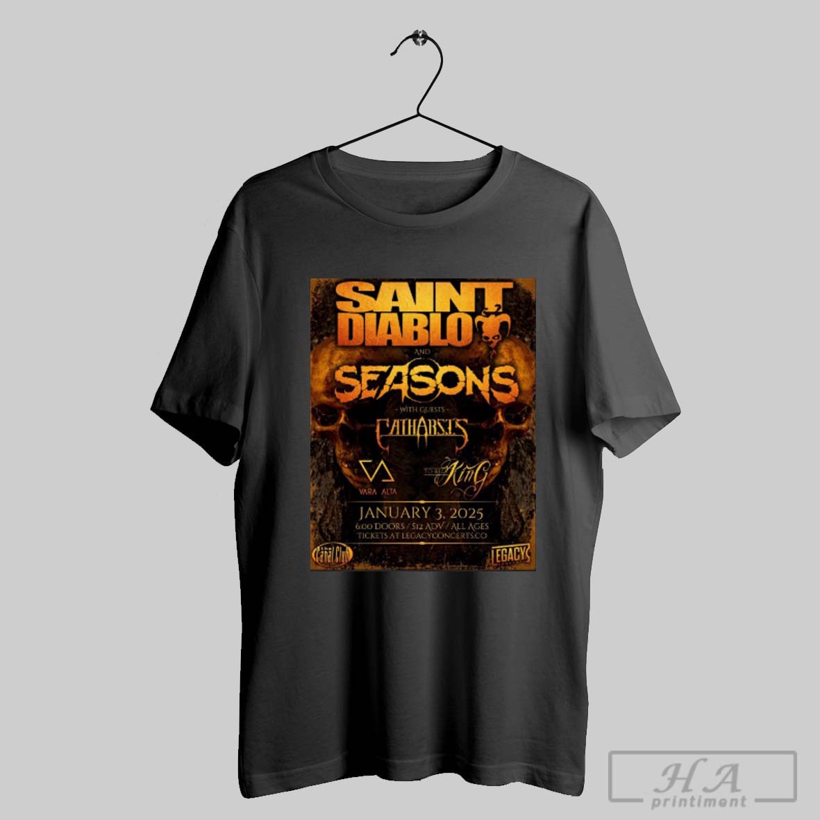 Saint Diablo Season Catharsis Vara Alta To Be A King Jan 3 2025 Shirt