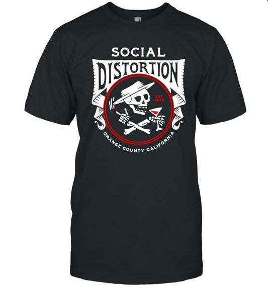 Social Distortion Orange County California Spring Tour 2024 T-Shirt