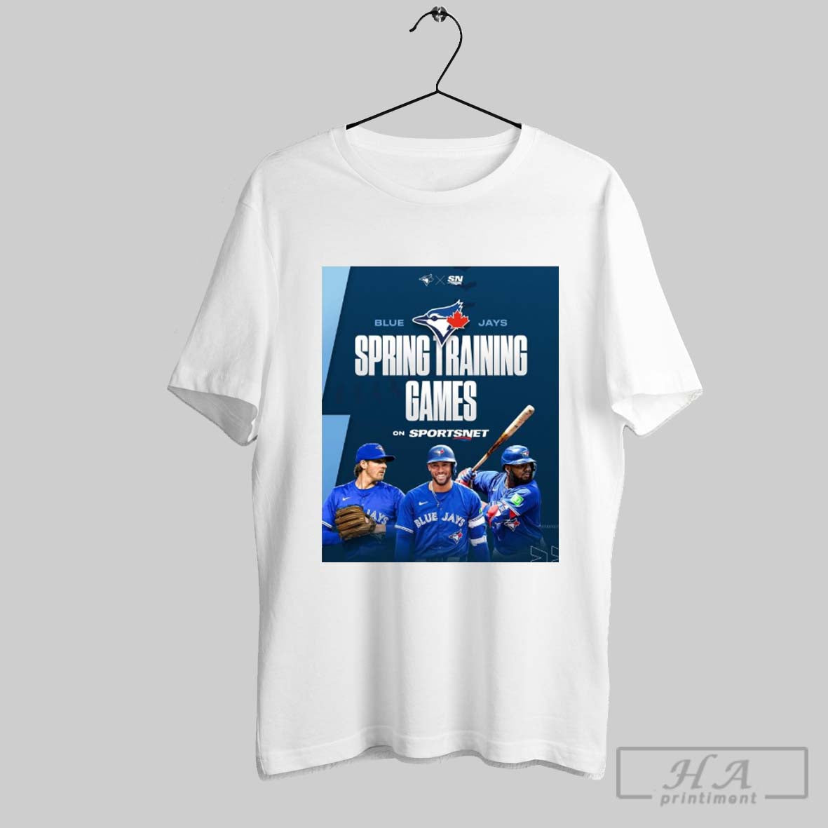 Poster Toronto Blue Jays Baseball Spring Training Games On Sportsnet Td Ballpark In Dunedin Florida 2025 T Shirt