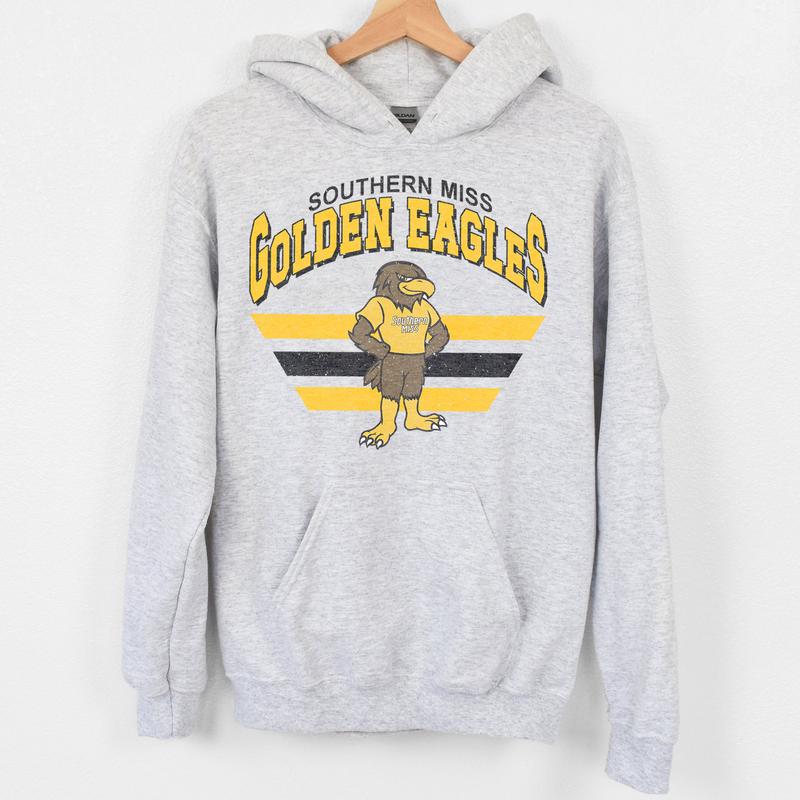 Southern Miss Golden Eagles Vintage Football NCAA Sweatshirt-Tshirt-Hoodie, University of Southern Mississippi Unisex Football NCAA Shirt, Unisex Vintage NCAA Shirt, Classic Football Shirt, Gifts For Football Fan Sport, Cotton, Sweatshirt, T-Shirt, Hoodie