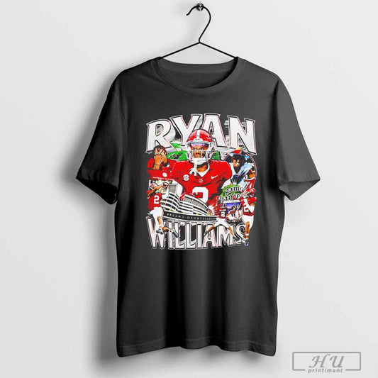 Ryan Williams Alabama Crimson Tide Football NCAA Graphic Poster T-shirt