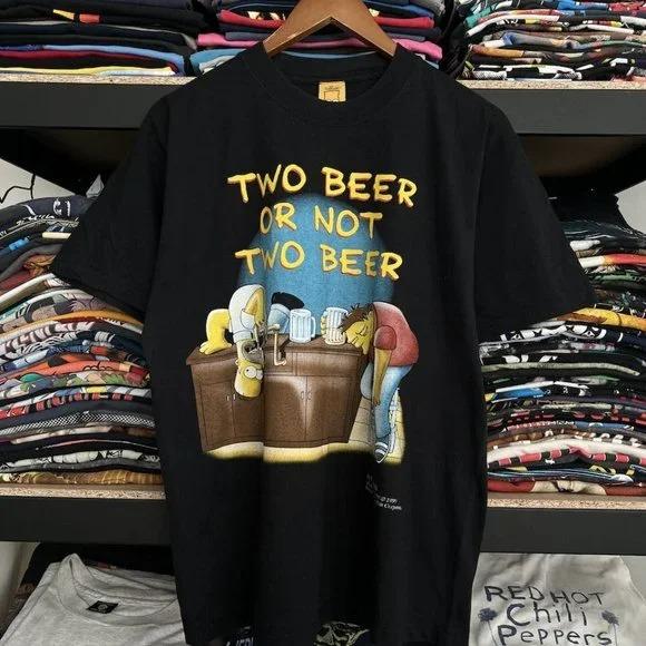 Vintage The Simpsons Homer Barney Tee