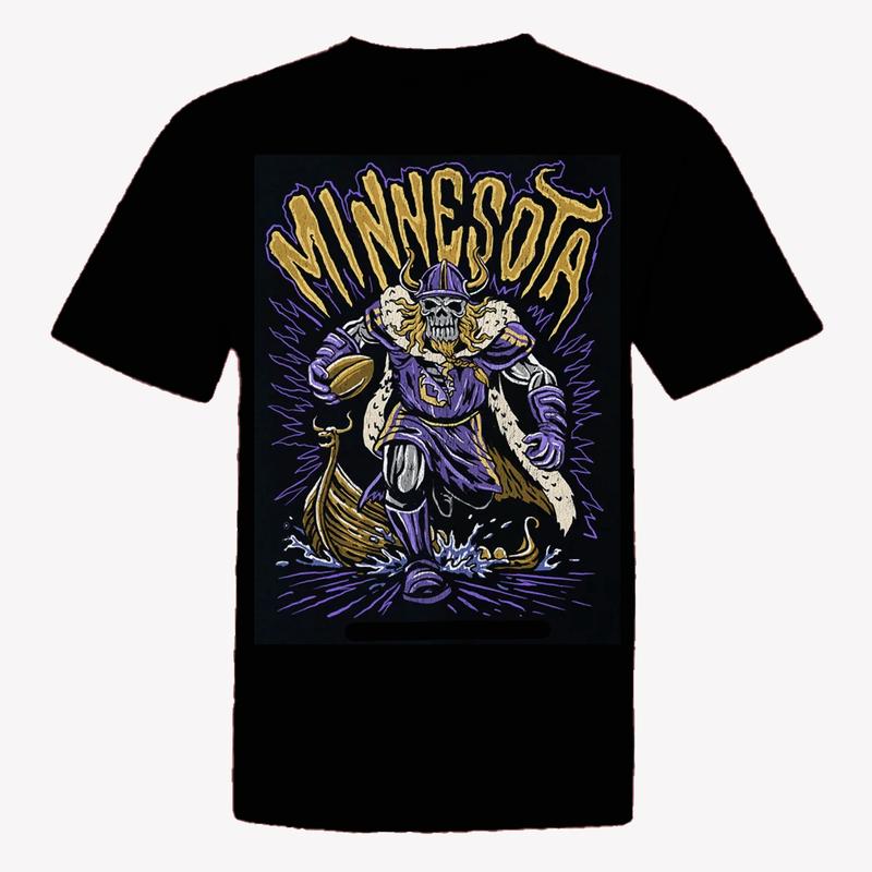 Minnesota Football Limited Edition T-Shirt, Vintage Minnesota City Shirt, Deadman's Football, Perfect for Fans of Minnesota City