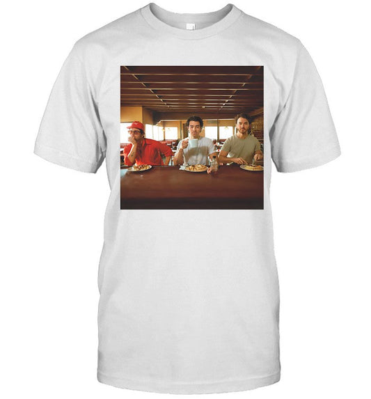 Jonas Brothers Waffle House Graphic Shirt New