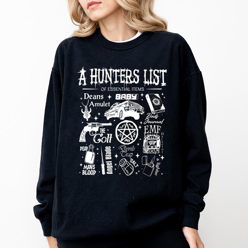 Supernatural Items T-Shirt, Supernatural Vintage T Shirt, Gift For Woman and Man Unisex T-Shirt Sweatshirt Hoodie