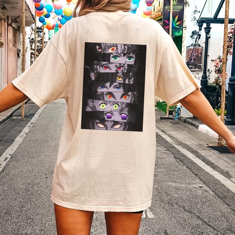 Eyes of Hashira team Shirt, All of Hashira Sweatshirt Hoodie, Demon Slayer t-shirt, Kimetsu no Yaiba Shirt, Anime sweatshirt hoodie, Anime lover t-shi