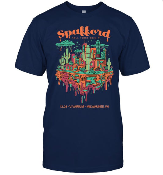 Spafford Dec 8, 2024 Milwaukee, WI Tour New Tee