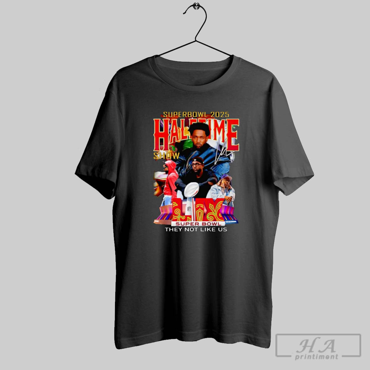 Super Bowl 2025 Halftime Show They Not Like Us Kendrick Lamar Shirt
