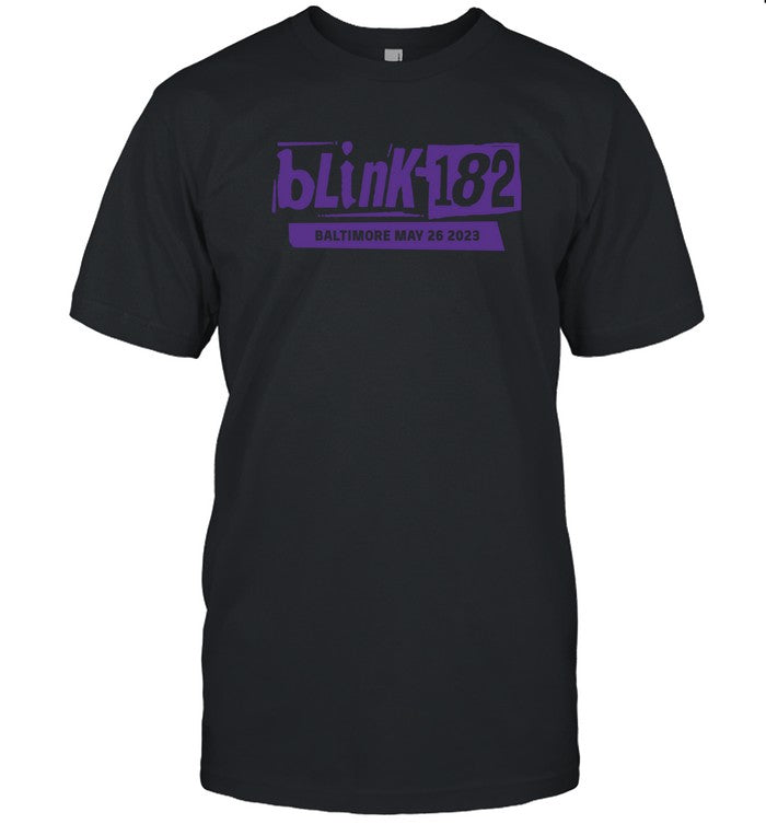 Limited Blink-182 World Tour 2023 Blink-182 Baltimore Md Tee