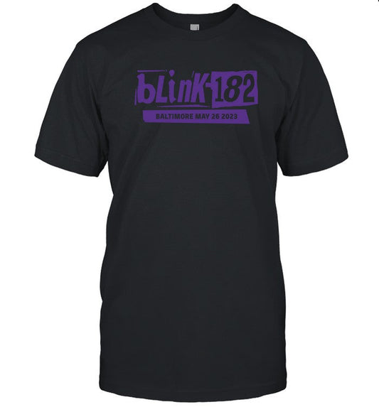 Limited Blink-182 World Tour 2023 Blink-182 Baltimore Md Tee