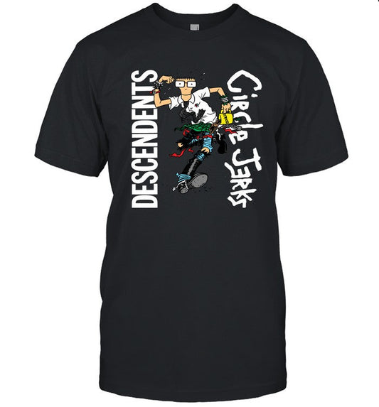 Circle Jerks x Descendents Collab Tour Tshirt