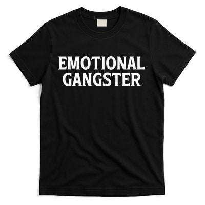Emotional Gangster Funny Yoga Meditation Mental Health T-Shirt