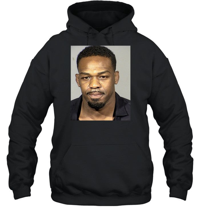 Jon Jones Mugshot Hoodie