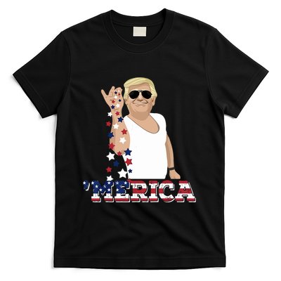 Funny Donald Trump Merica T-Shirt