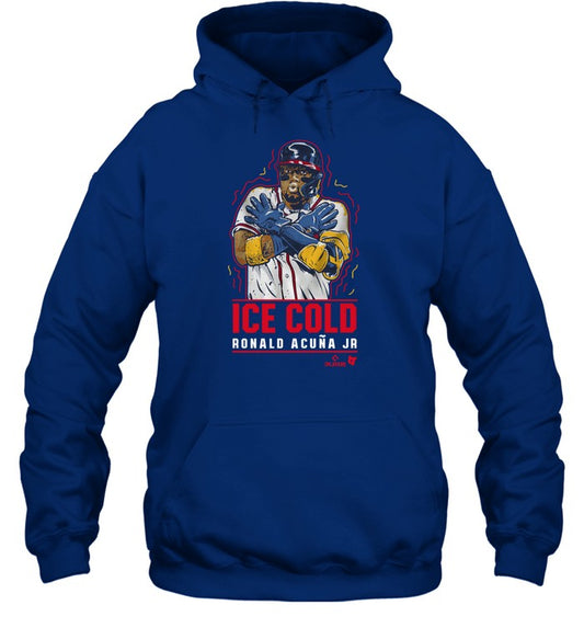 Ronald AcuÃ±a Jr Ice Cold Trending Hoodie