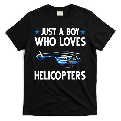 Funny Helicopter Gift Boy Pilot Aviator T-Shirt