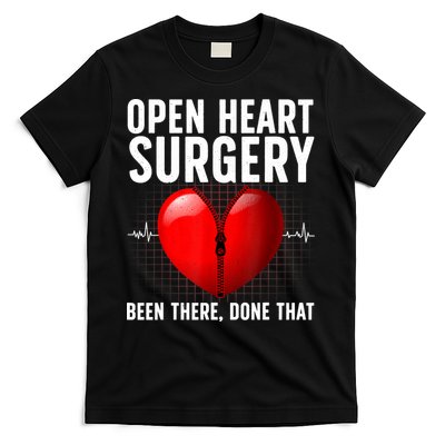 Funny Open Heart Surgery Art For Men Women CHD Surgery Lover T-Shirt