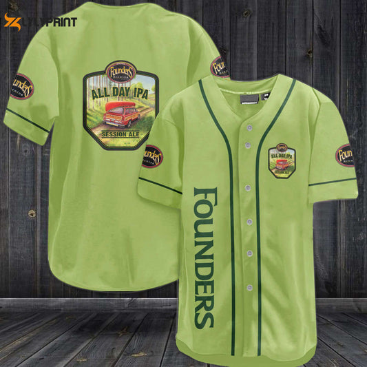 Founders Beer Baseball Jersey - lylyprint.com