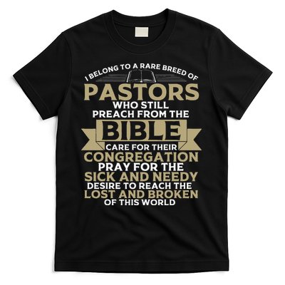 Funny Pastor Appreciation Gift Christian Preacher T-Shirt