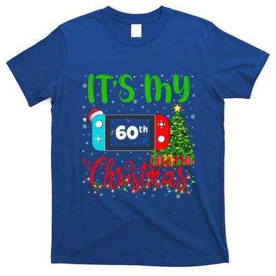 Funny Video Game Lover ItS My 60th Christmas Birthday Great Gift T-Shirt